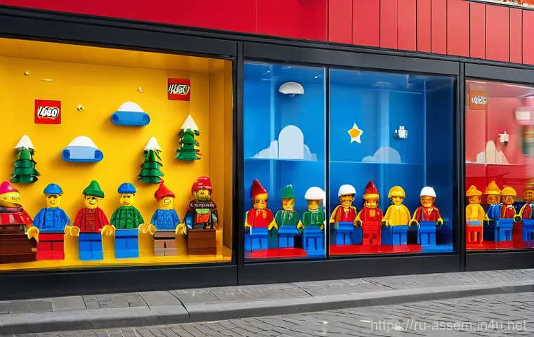 레고 관련 이벤트 소식 - **"Anticipation of LEGO's Return to Russia"**
A brightly lit, optimistic scene depicting a diver...